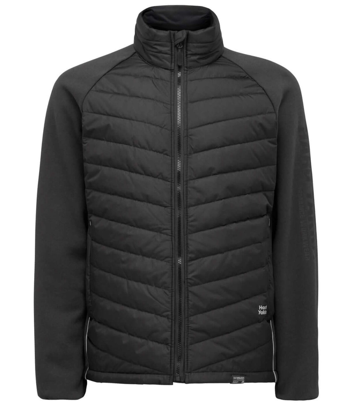 Hard Yakka Apex Hybrid Jacket in Black