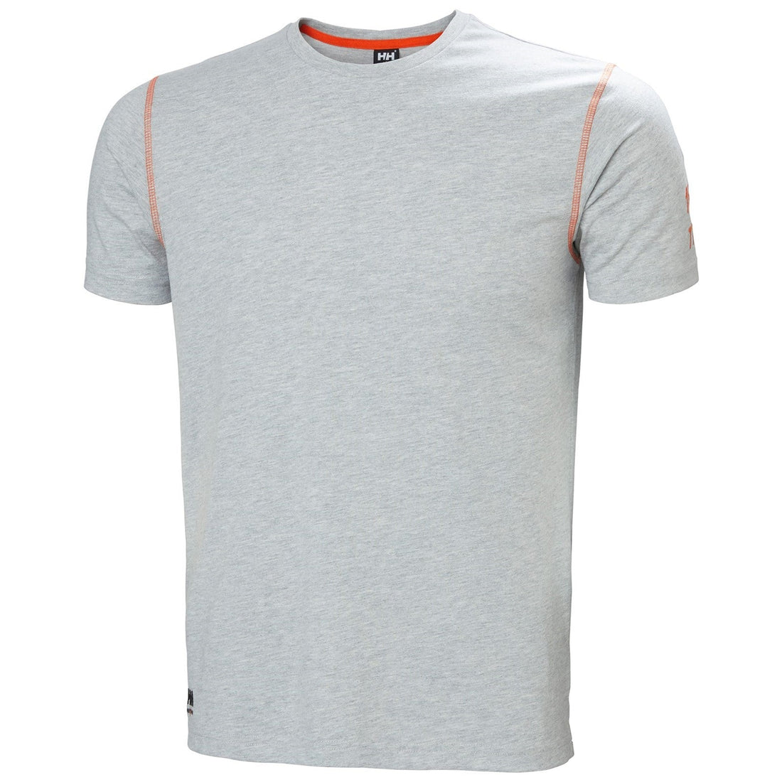 Helly Hansen Oxford T Shirt in Grey Melange  