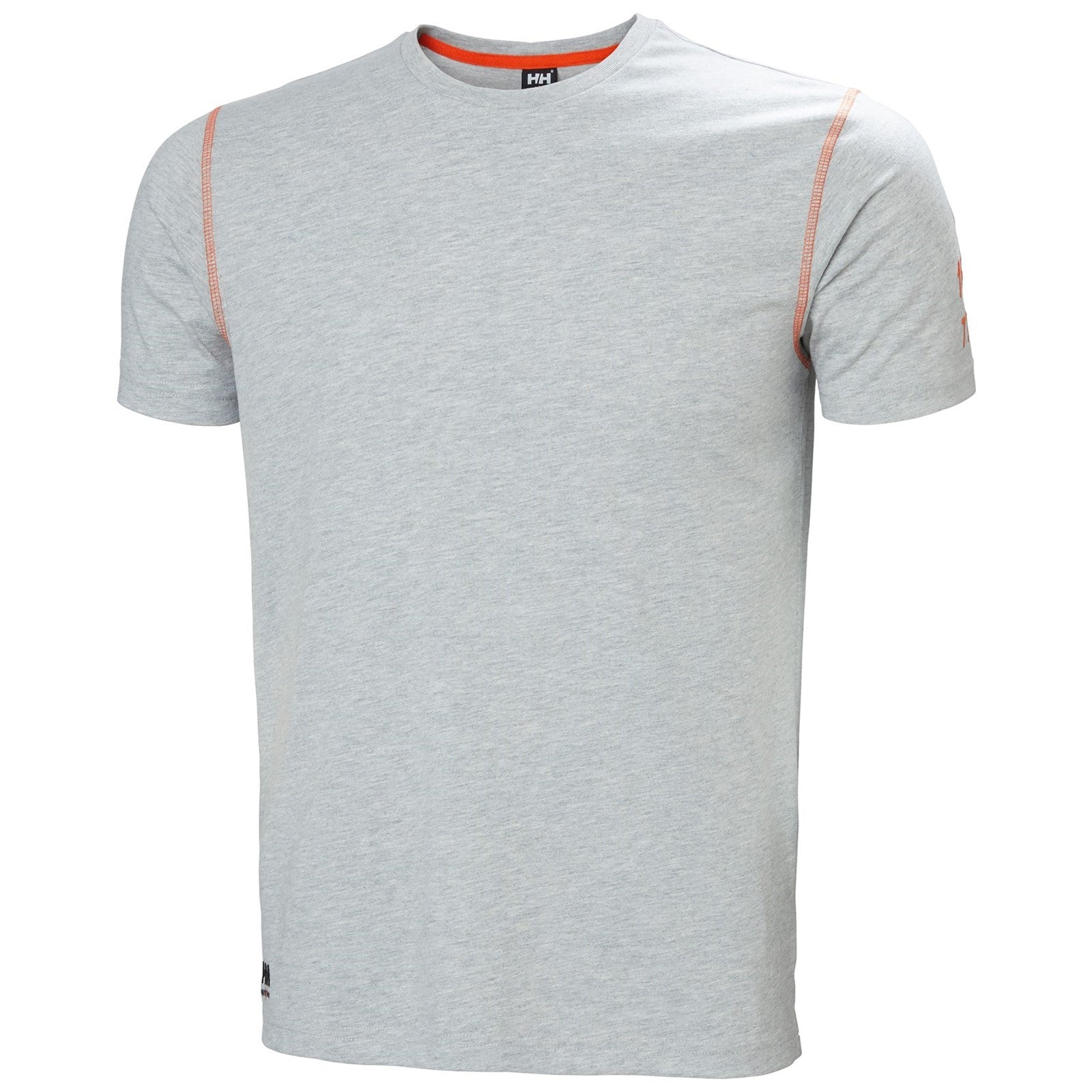 Helly Hansen Oxford T Shirt in Grey Melange  