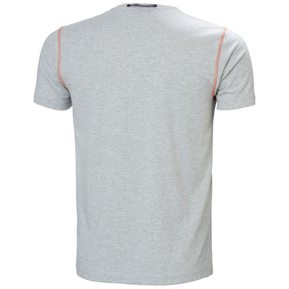 Helly Hansen Oxford T Shirt in Grey Melange 