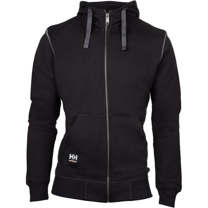 Helly Hansen Oxford Zip Hoodie in Black 