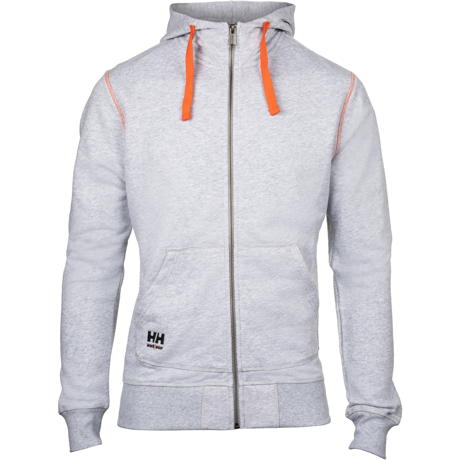 Helly Hansen Oxford Zip Hoodie in Grey Melange 