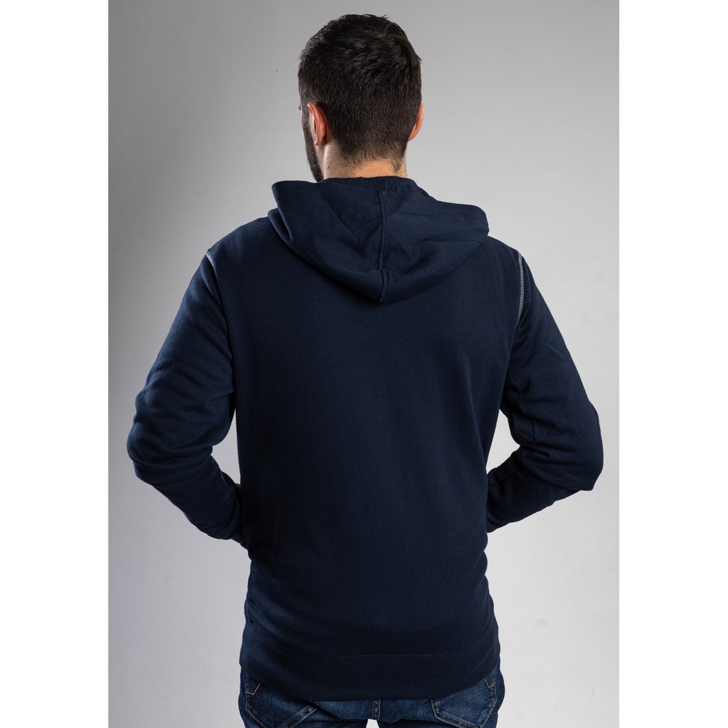 Helly Hansen Oxford Zip Hoodie in Navy 