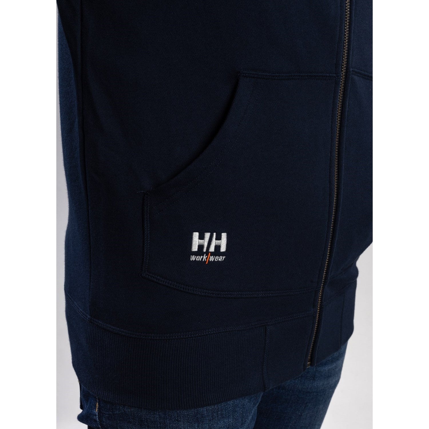 Helly Hansen Oxford Zip Hoodie in Navy 