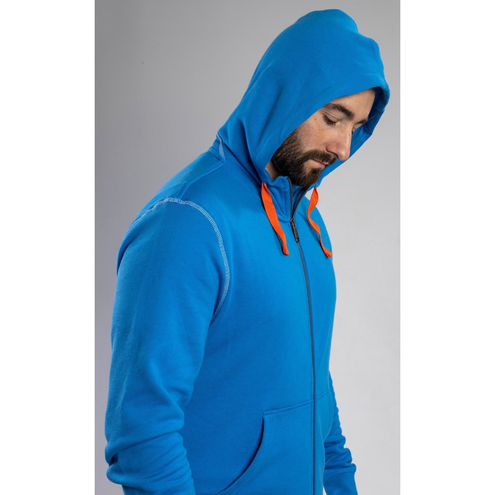 Helly Hansen Oxford Zip Hoodie in Racer Blue 