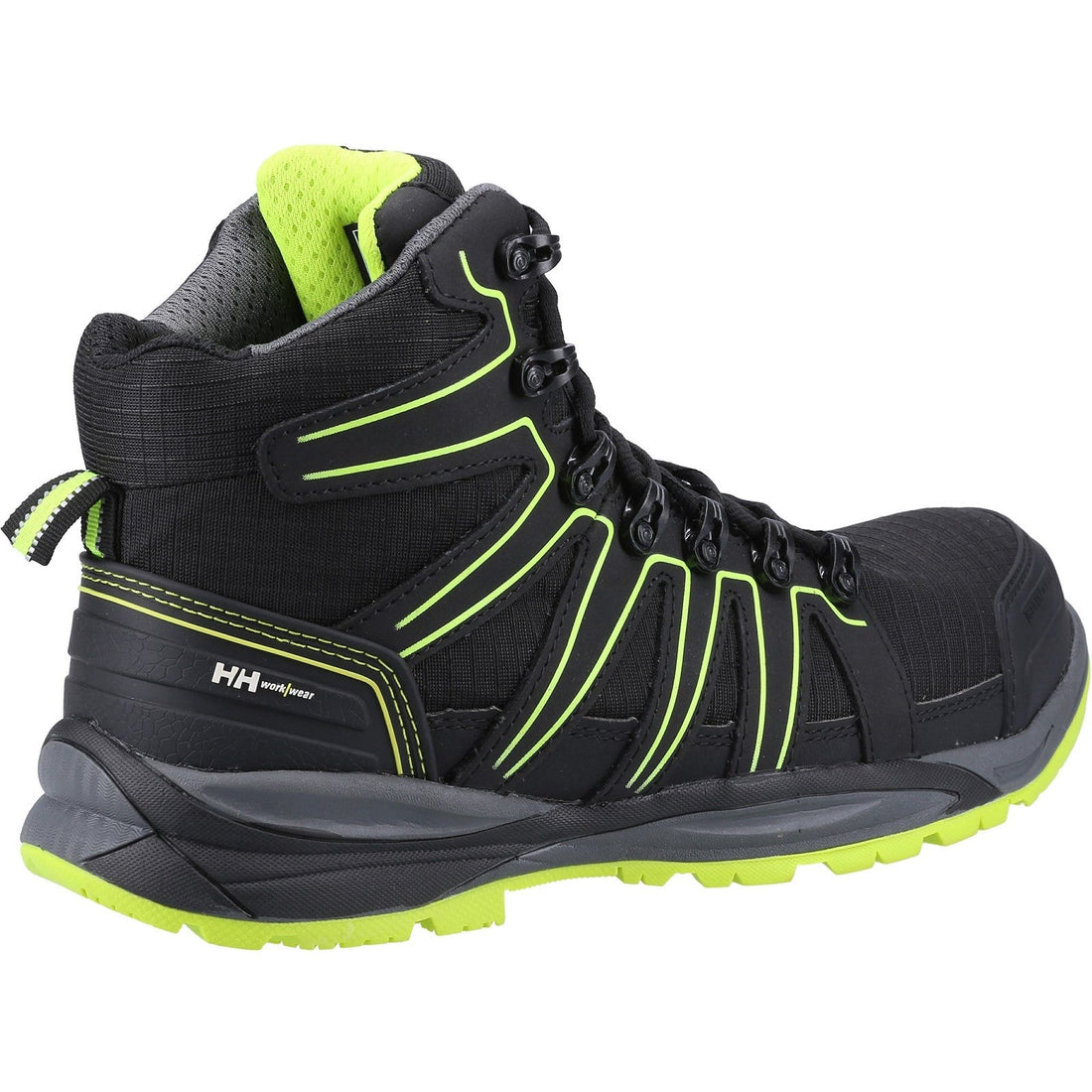 Helly Hansen Addvis Mid S3 Safety Boot in Black/Yellow