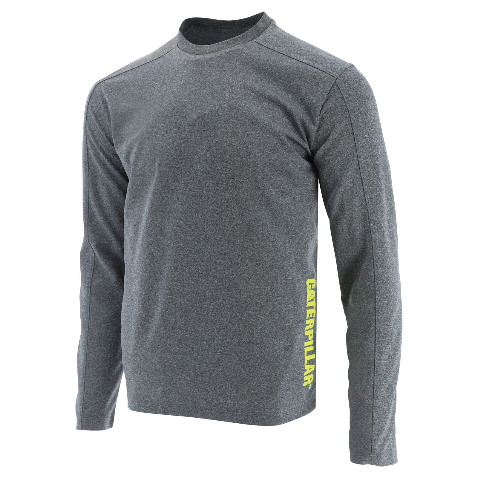 Caterpillar Coolmax Long Sleeve Tee in Eclipse Heather 