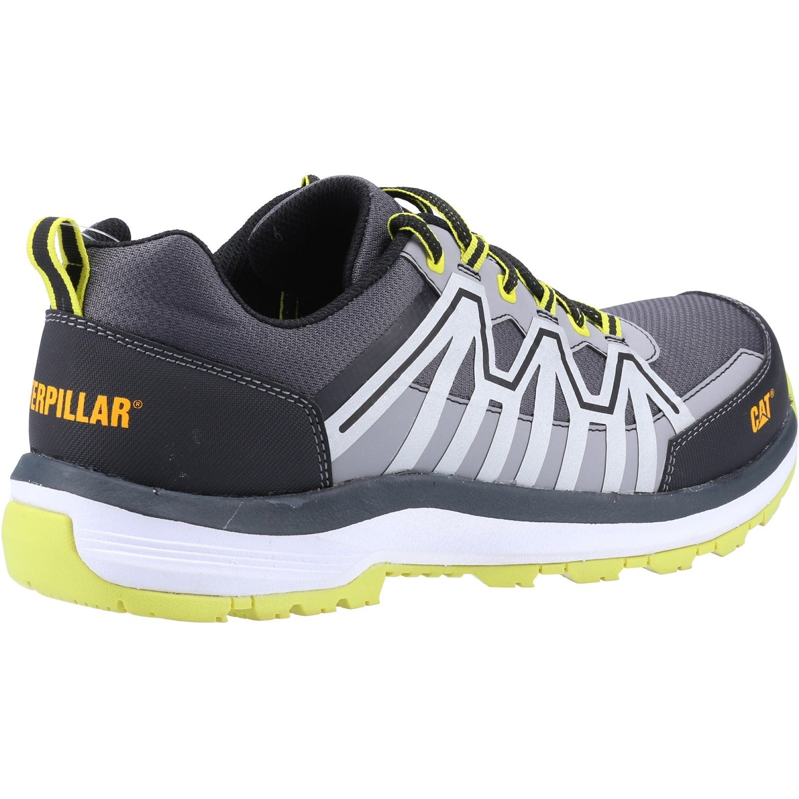 Caterpillar Charge S3 Safety Trainer in Black/Lime Green 