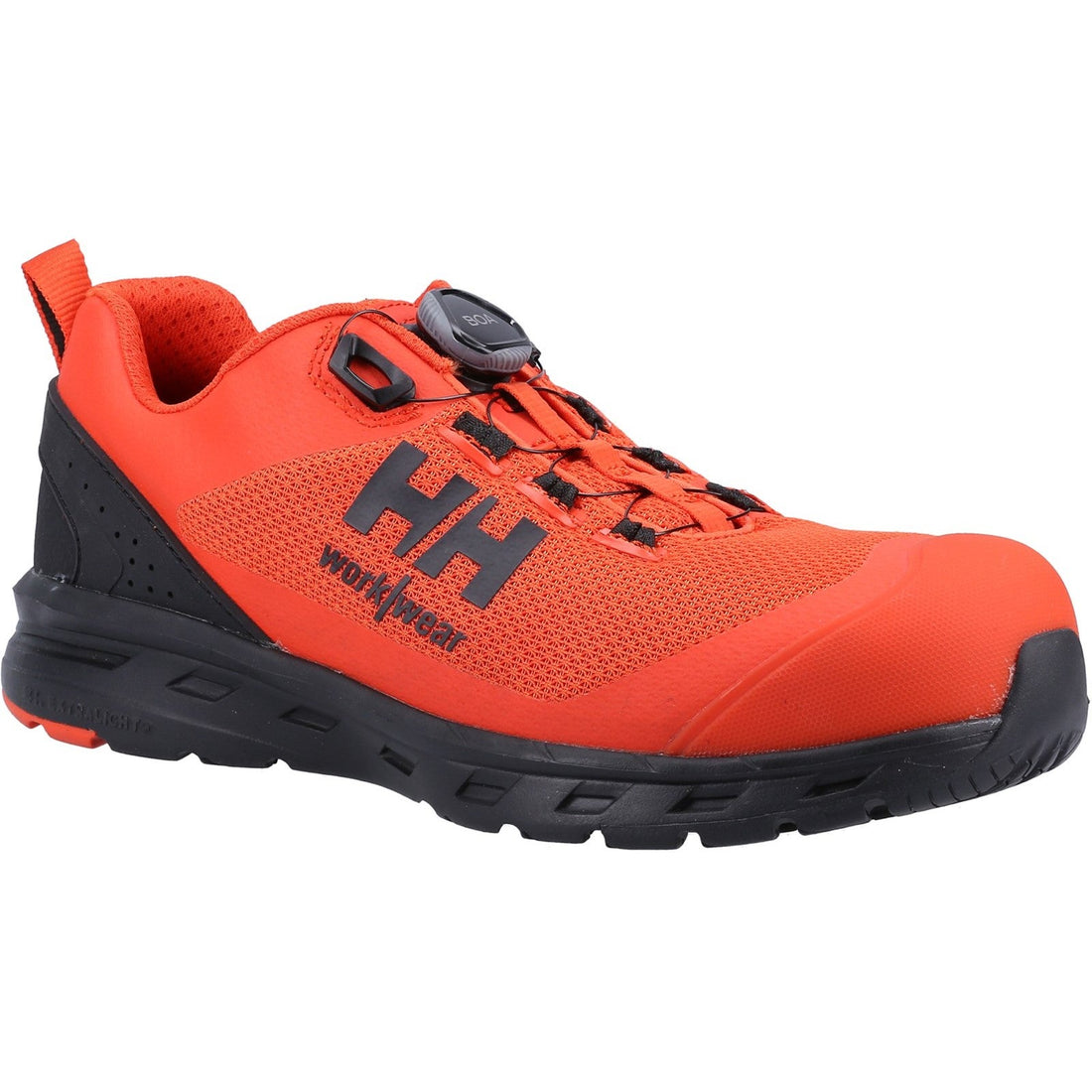 Helly Hansen Chelsea Evolution Aluminium Toe Safety Shoes in Dark Orange