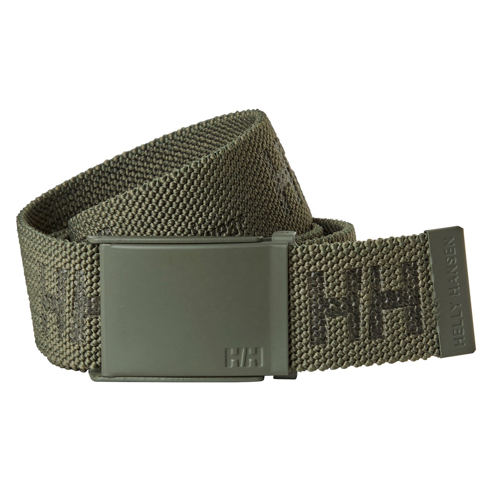 Helly Hansen Logo Webbing Belt in Dark Green