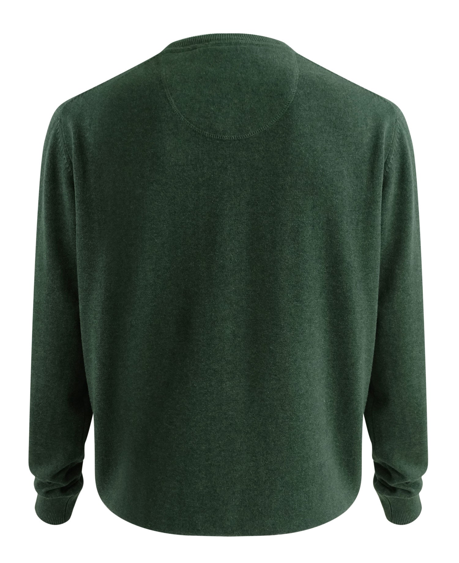 Stirling V Neck Cotton Sweater by Hoggs of Fife 