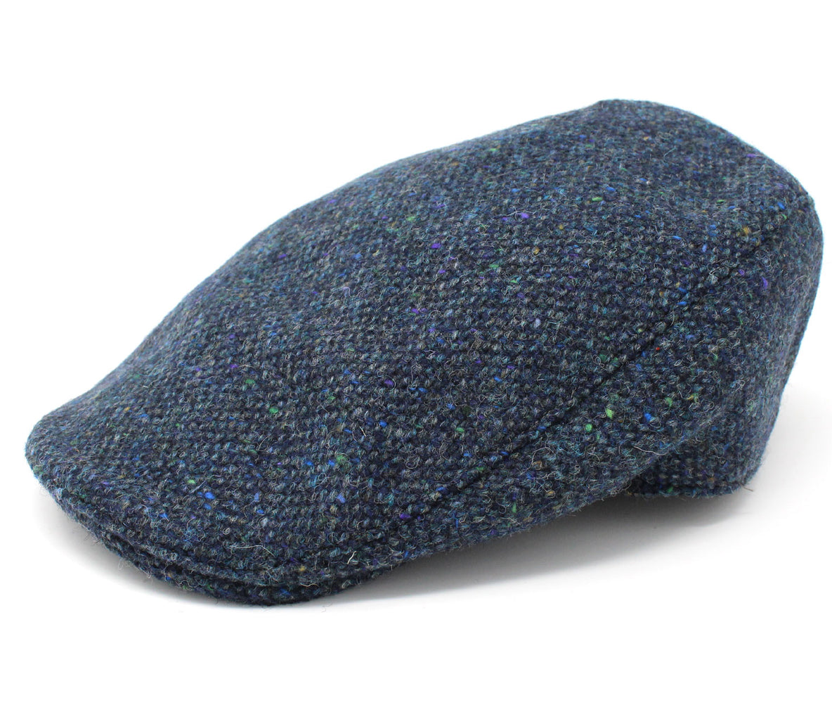 Hanna Donegal Touring Tweed Cap | Navy Salt and Pepper