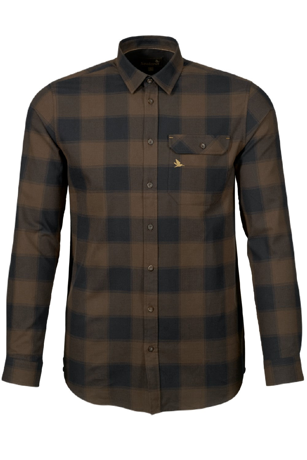 Seeland Highseat Shirt in Hunter Brown 