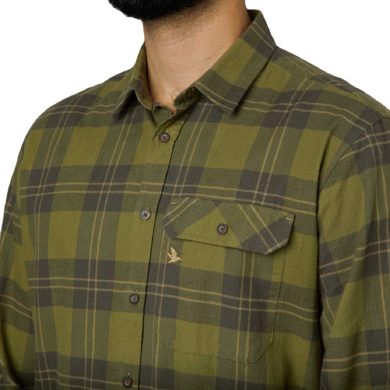 Seeland Highseat Shirt in Light Olive 