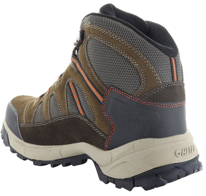 Ankle support heel view hiking boot 