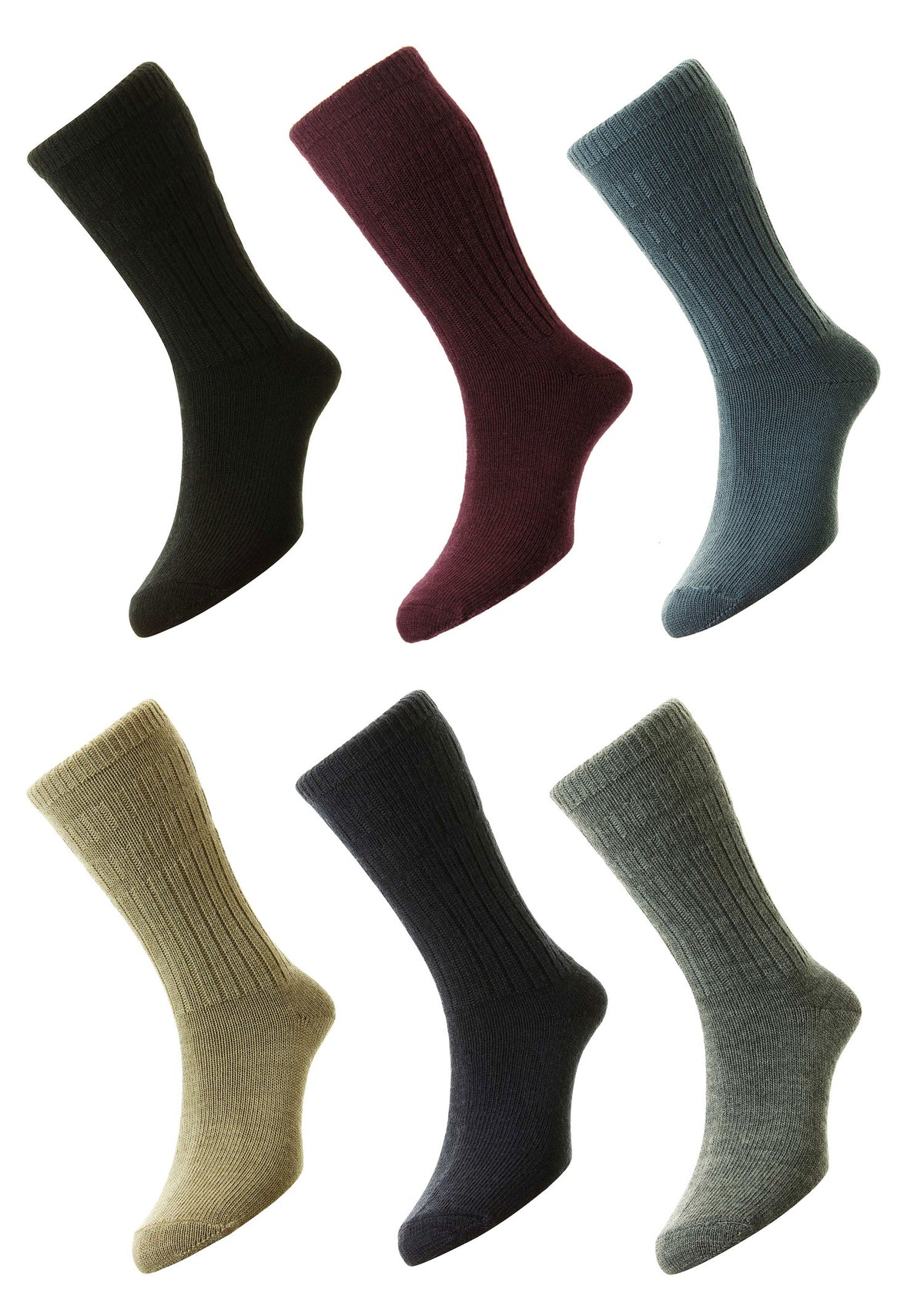 HJ Hall Thermal SoftTop Socks | Wool Rich - Hollands Country Clothing 