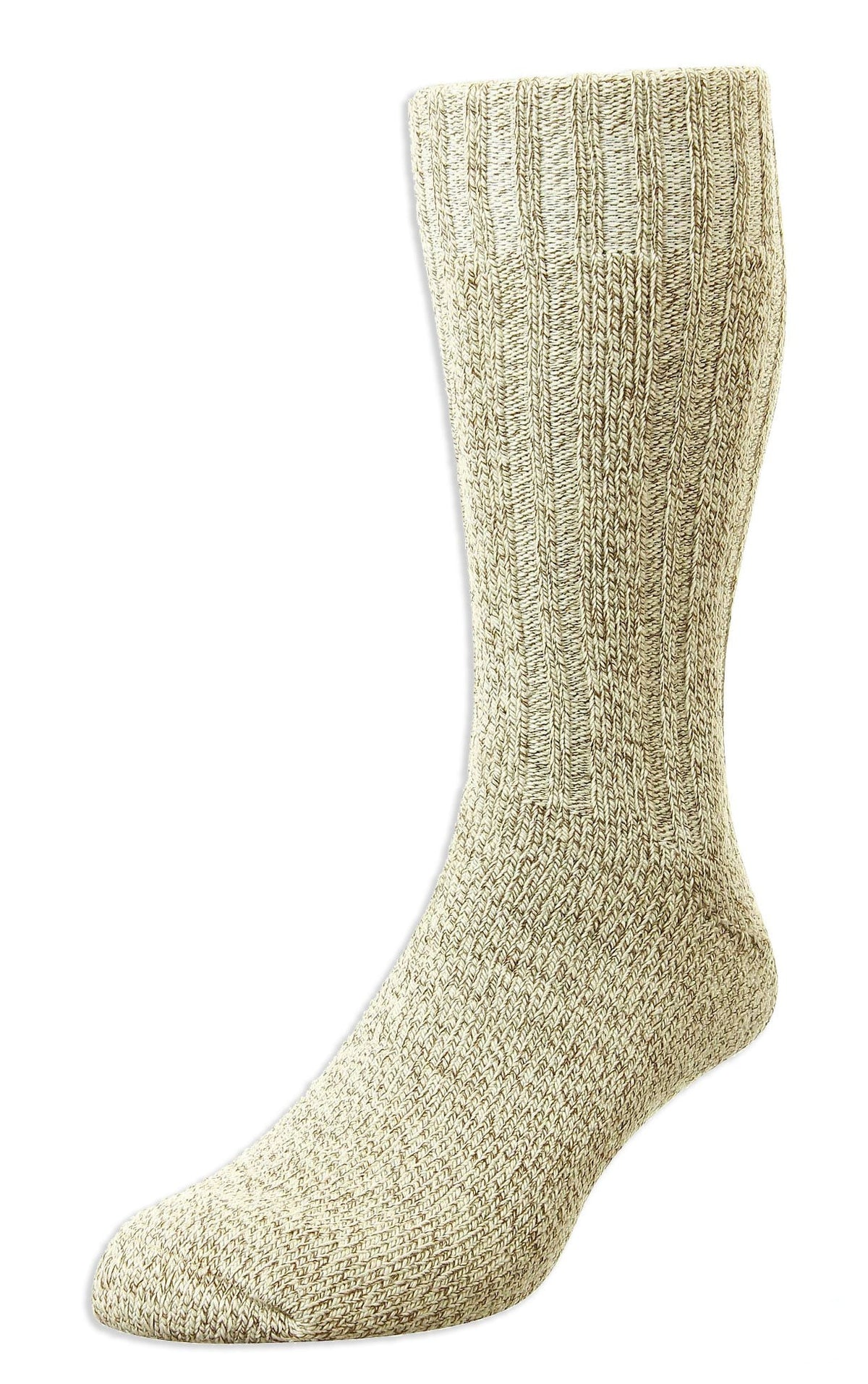 beige HJ Hall Cotton Rich Boot Sock 