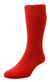 red HJ Hall Rambler Cushioned Wool Sock #colour_red