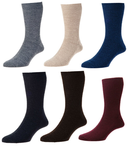 HJ Hall Immaculate Socks | Wool Rich | Six Colours
