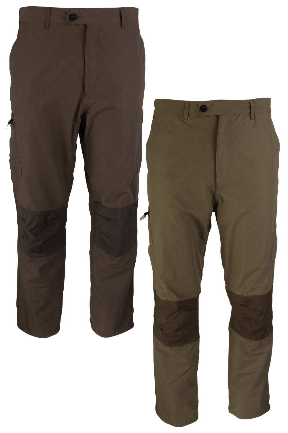 Jack Pyke Weardale Hunting Trousers In Green and Brown 