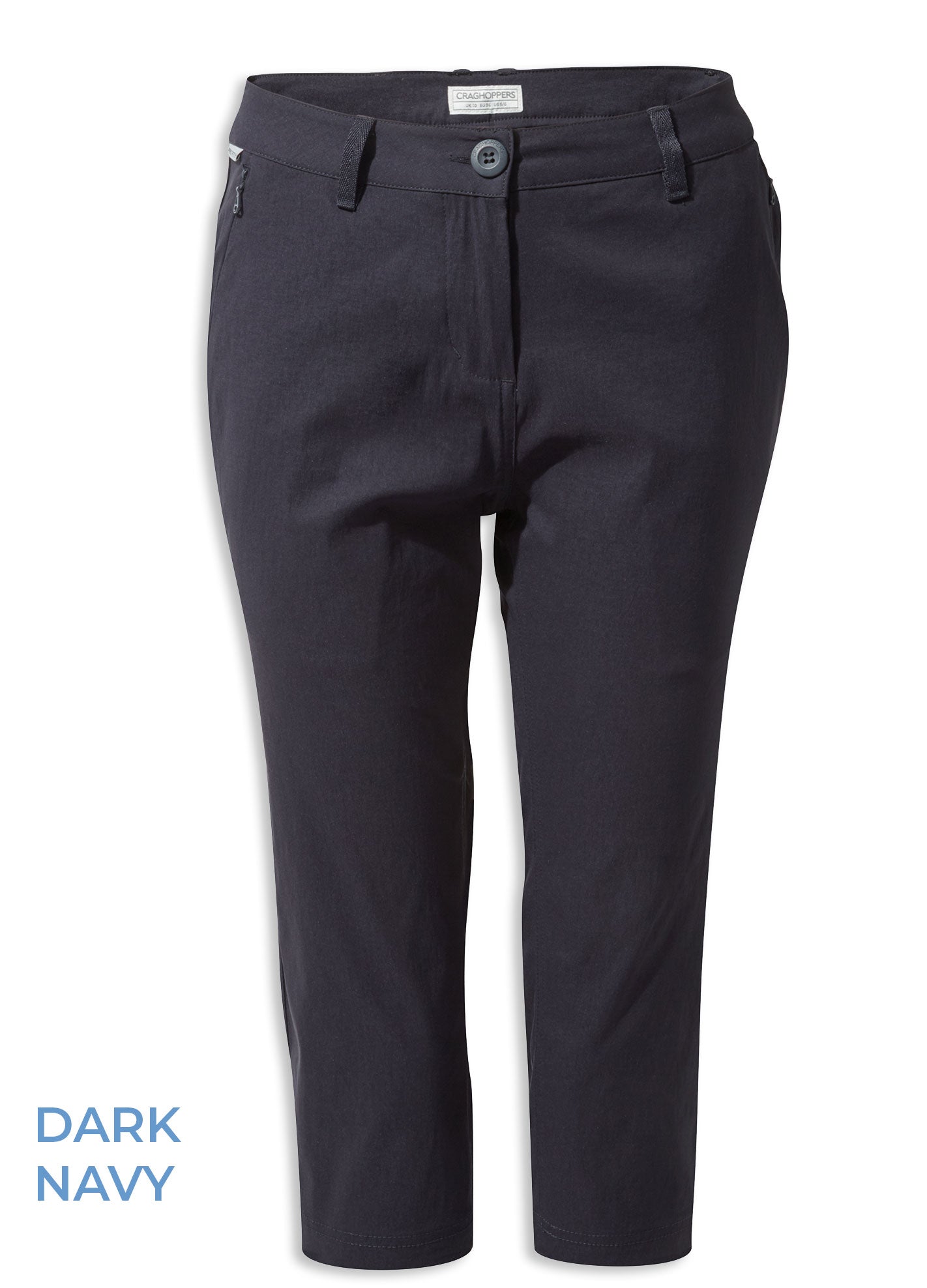 Dark Navy Craghoppers Kiwi Pro Crop II Trousers