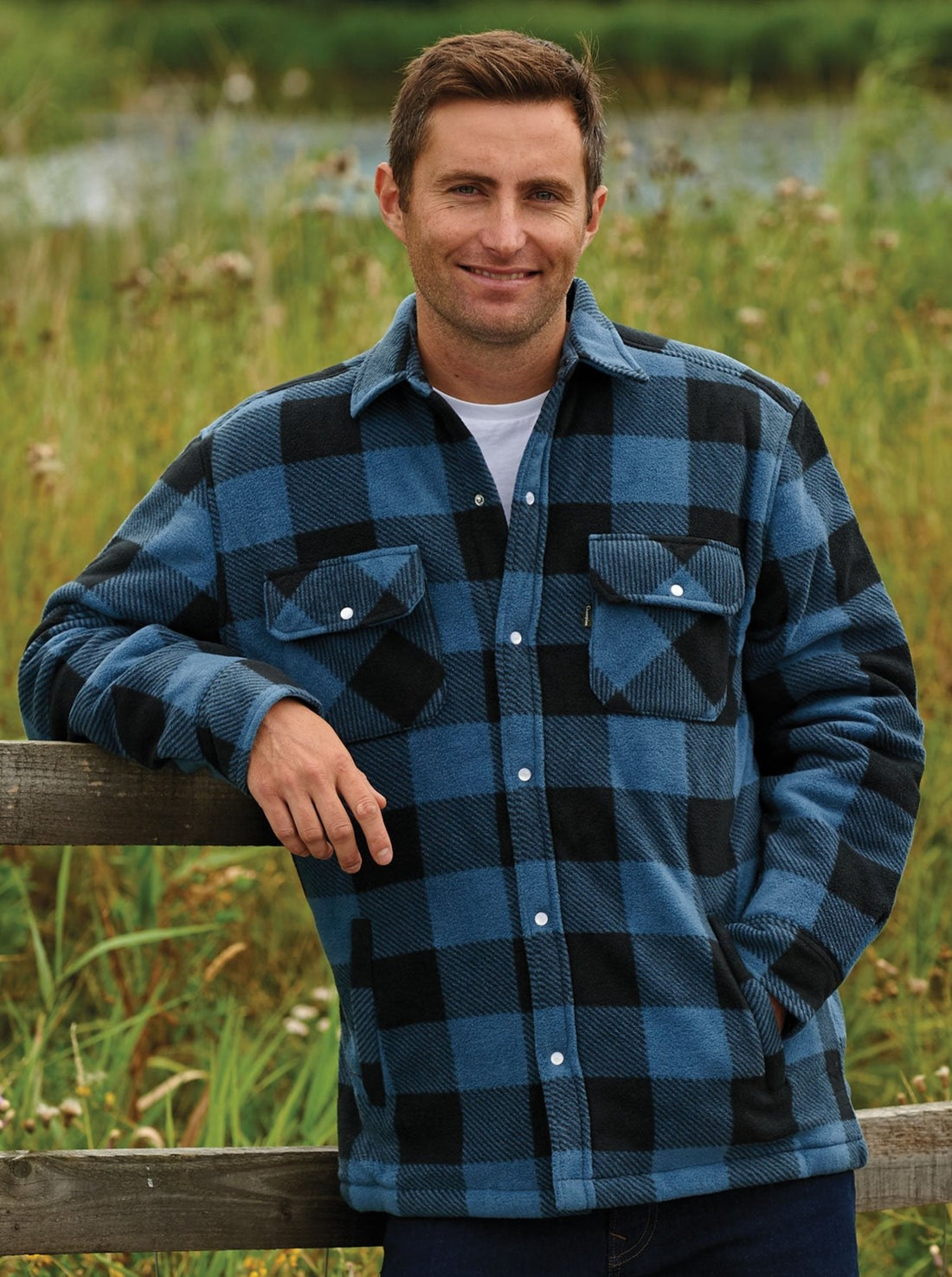 Champion Kinross Padded Fleece Lumberjack Shirt