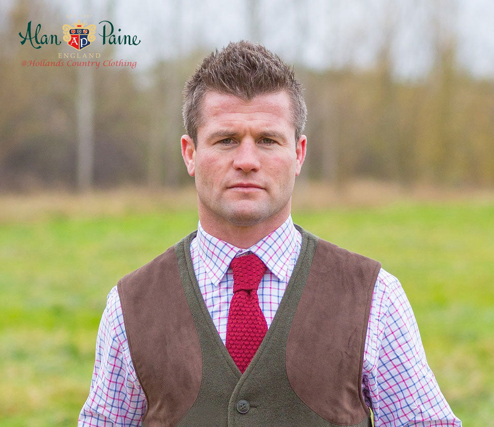 Alan Paine Ripon Silk Tie | Stag&