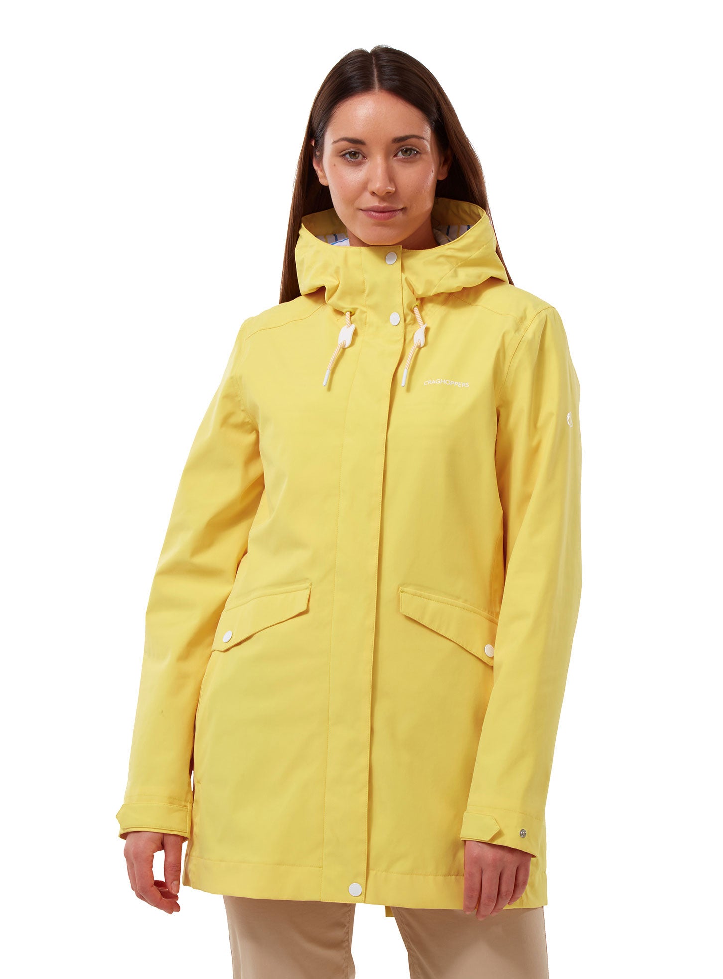 Limoncello Craghoppers Salia Mid Length Waterproof Jacket