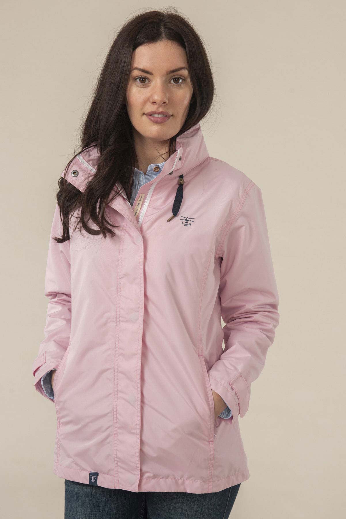 Rose pink Lighthouse Beachcomber Waterproof Jacket
