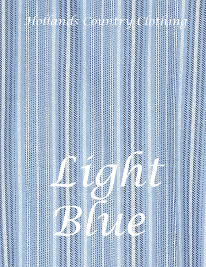cotton light blue stripes