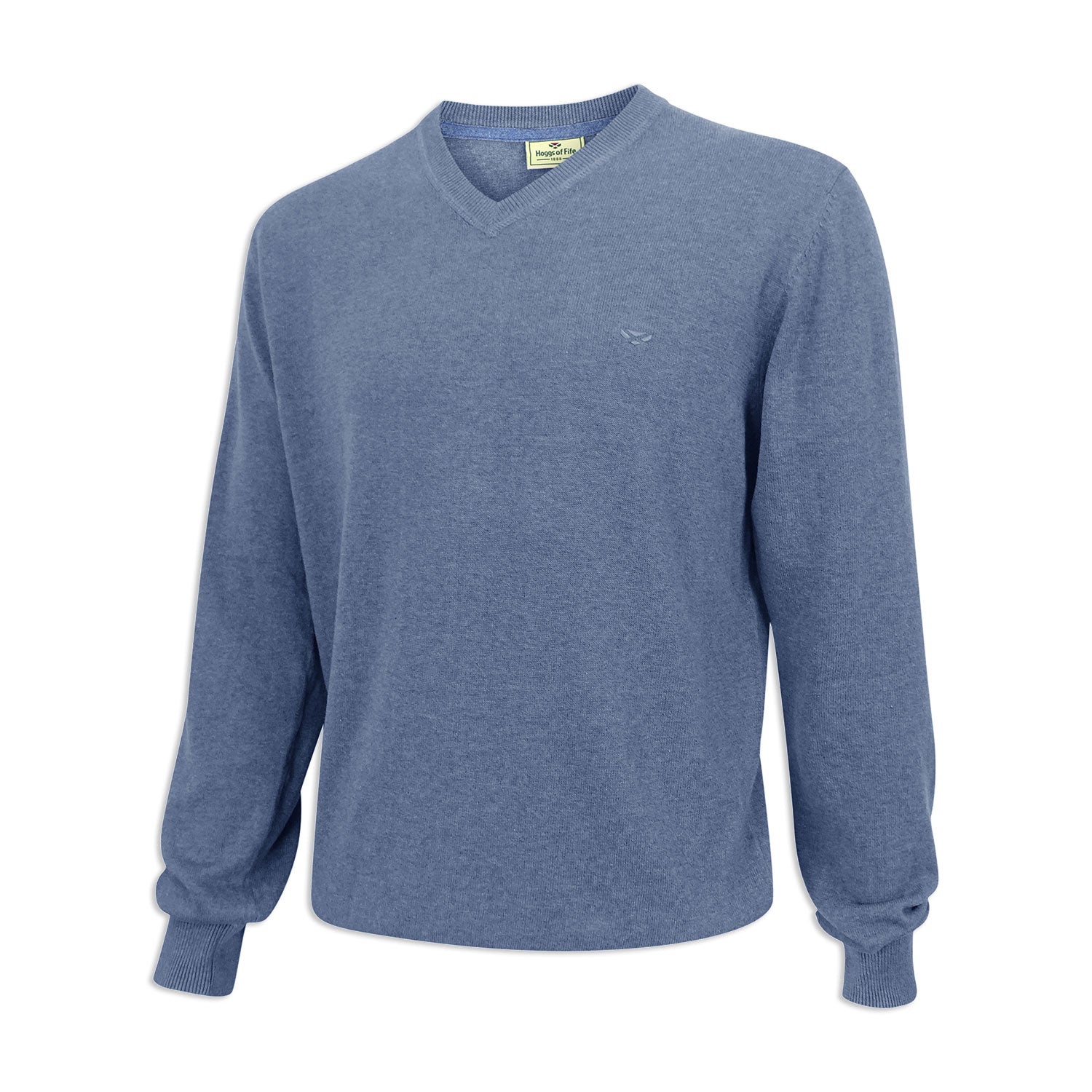 Light Denim Hoggs of Fife Stirling Pullover 