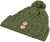 Sage Green Aran Chunky Knit Button Bobble Hat #colour_sage-green
