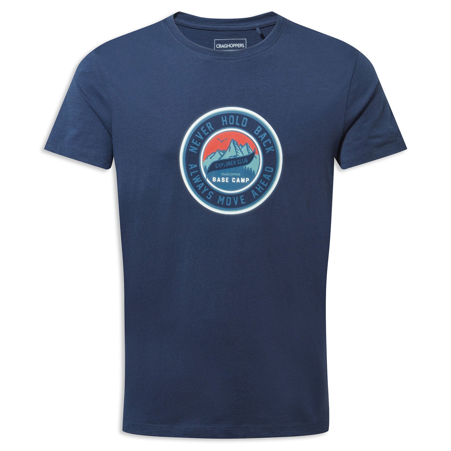 Blue Navy Circle Craghoppers Mightie T-shirt