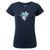Blue navy Floral Craghoppers Miri Short Sleeve T-Shirt