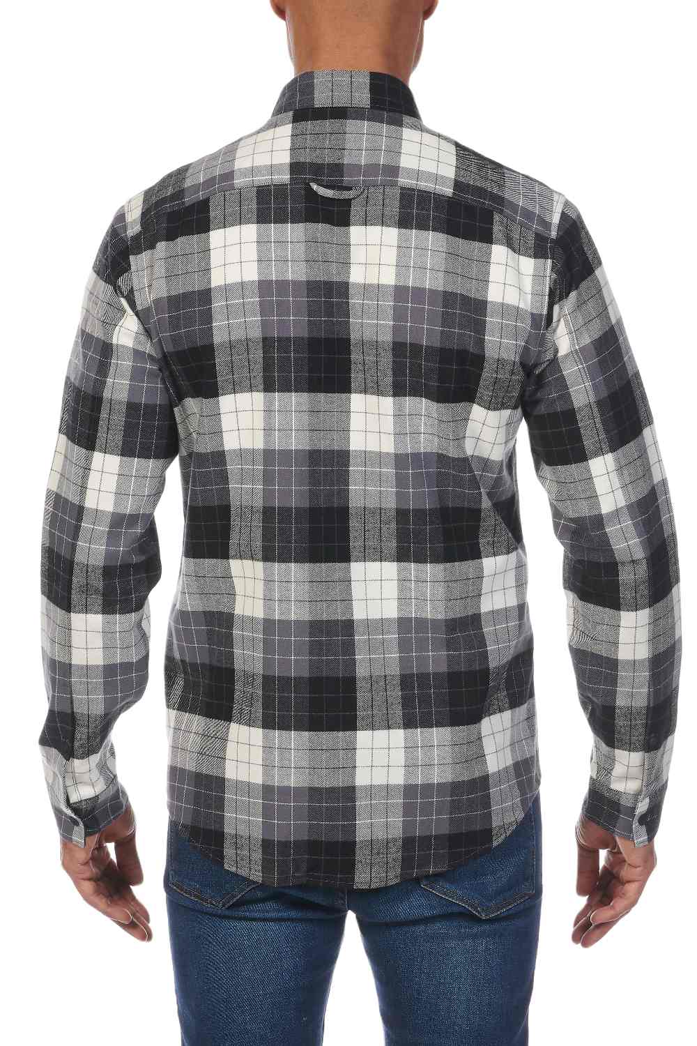 Must Marina Plaid L/S Shirt in Turbulence