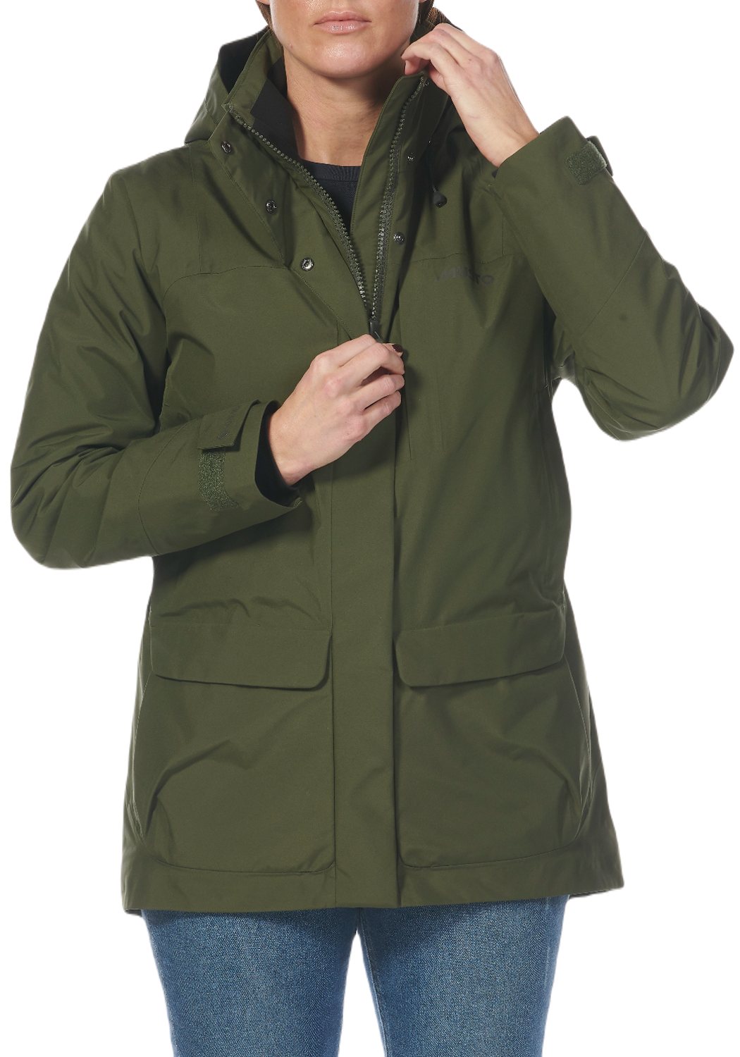 Musto Womens Highland GTX Waterproof Jacket 2.0 in Deep Green