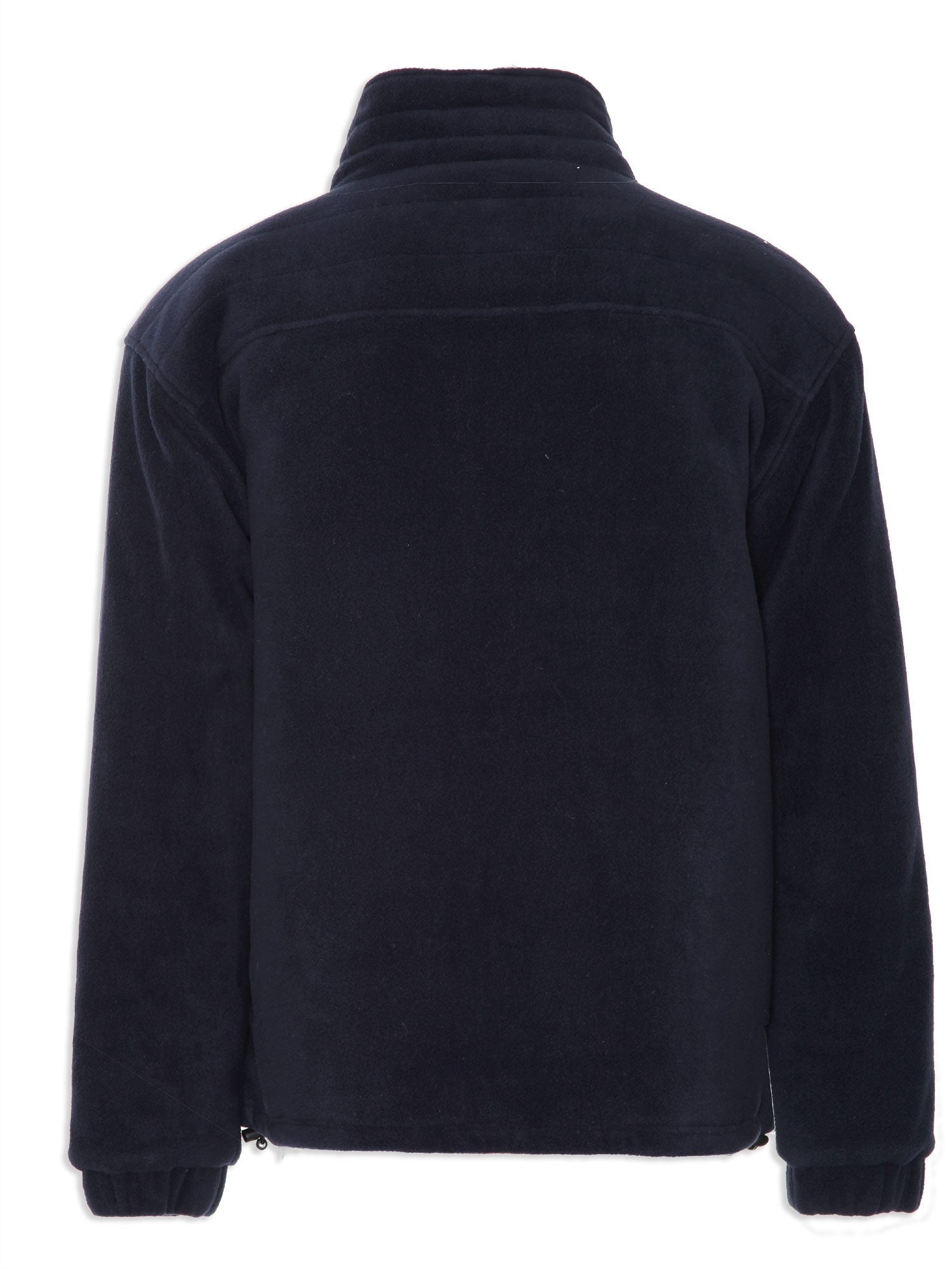 Back view Glen Lined Fleece Jacket from Champion in navy 
