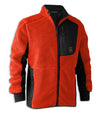 Orange Deerhunter Rogaland Fiber Pile Jacket #colour_orange