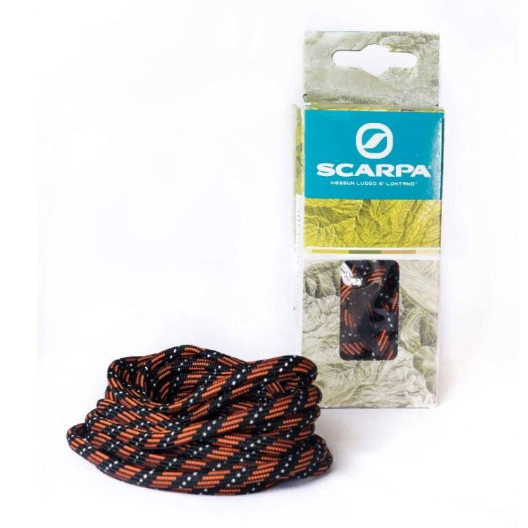 Orange Brown Scarpa Shoe and Boot Laces