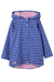 Lighthouse Girls Olivia Waterproof Jacket in Parma Violet Stripe #colour_parma-violet-stripe