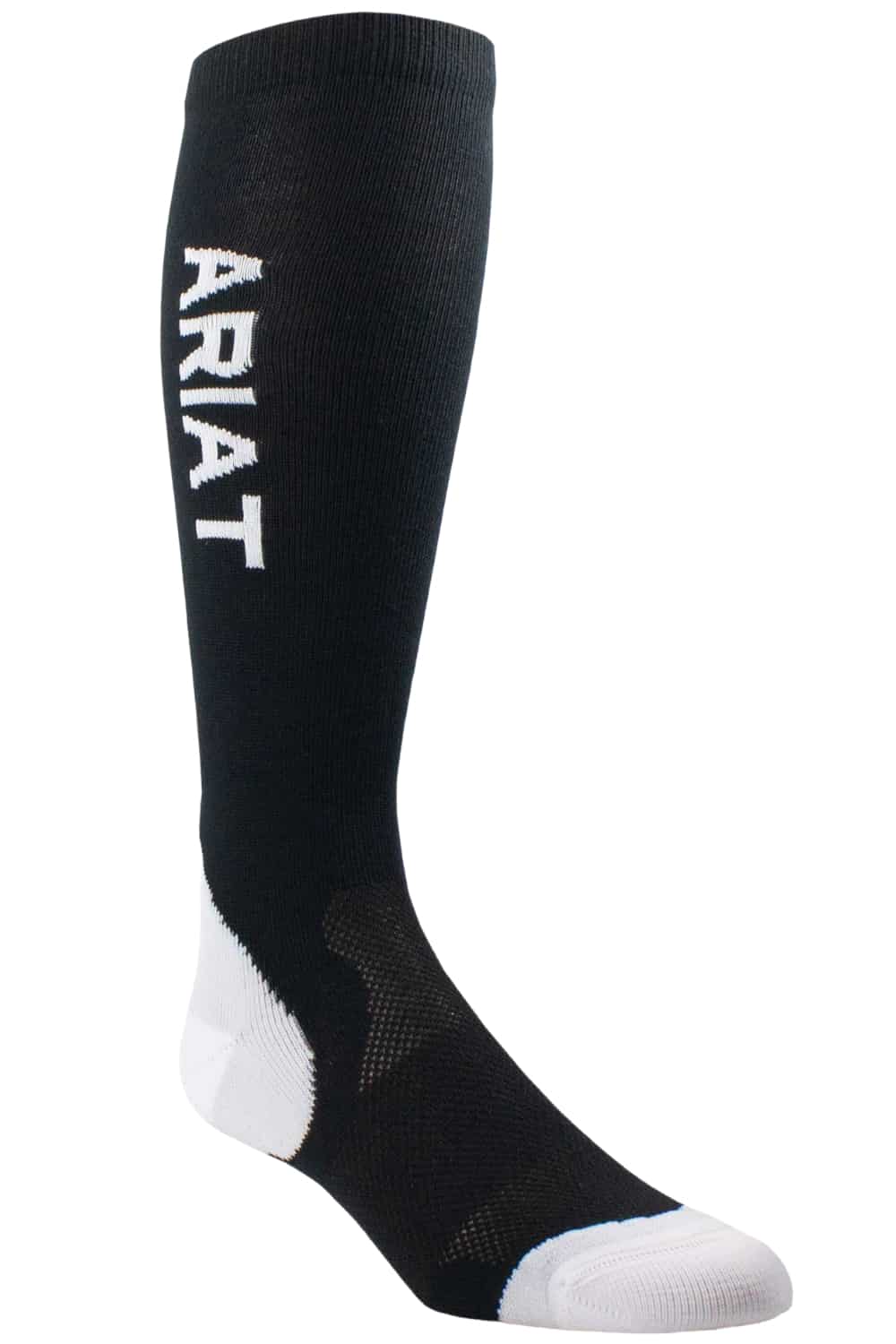 AriatTEK Performance Socks in Black/White 