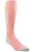 AriatTEK Performance Socks in Peach Blossom/Heather Grey #colour_peach-blossom-heather-grey