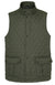 Ashy Champion quilted body warmer #colour_olive