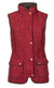 burgundy red Baleno Scarlet Ladies Quilted Gilet #colour_burgundy