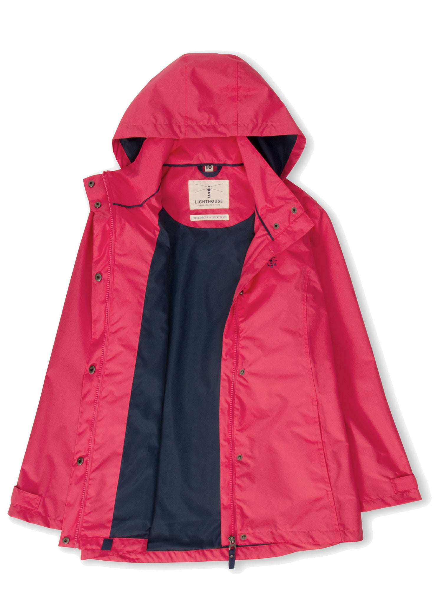 scarlet Lighthouse Beachcomber Waterproof Jacket 