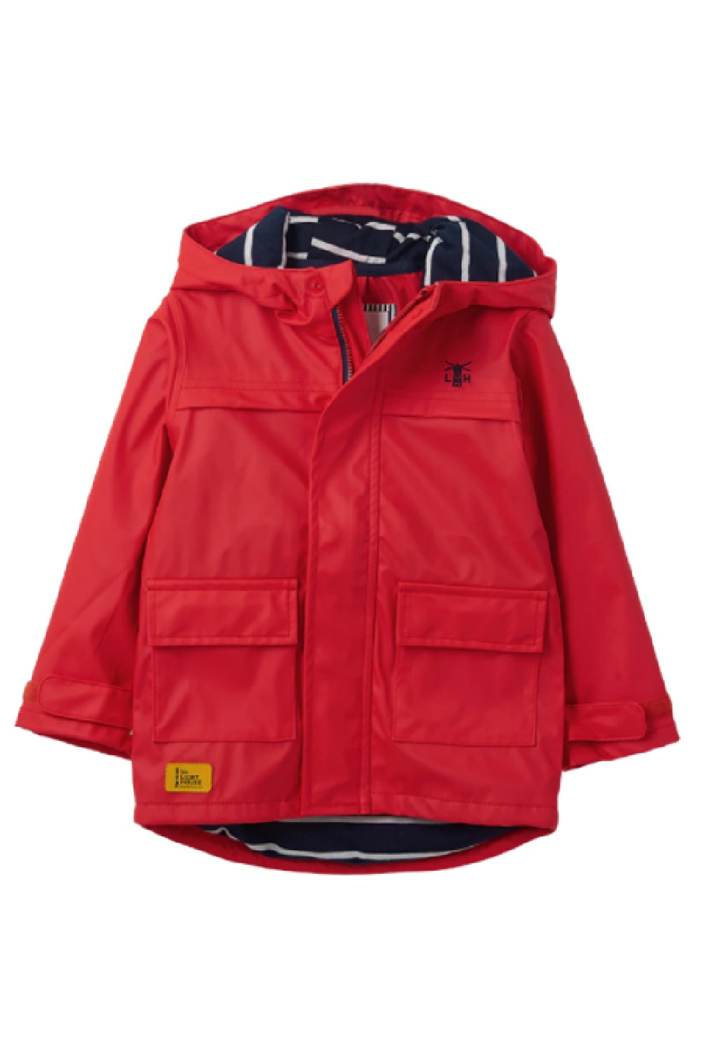 Lighthouse Anchor Boys Coat in Red 