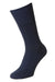 navy HJ Hall Ribbed Pattern Indestructible Sock #colour_navy