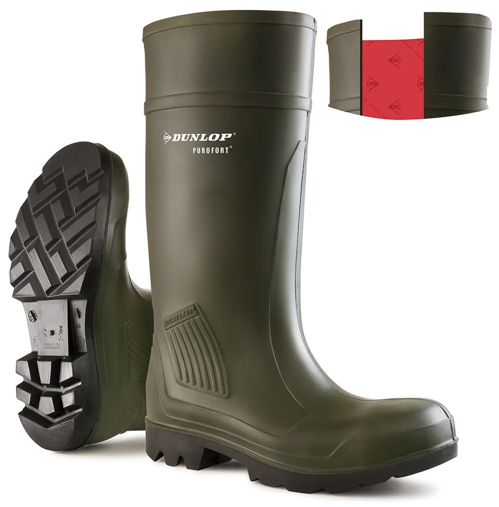Dunlop Purofort Professional Safety Toe Purofort Wellington Boot 