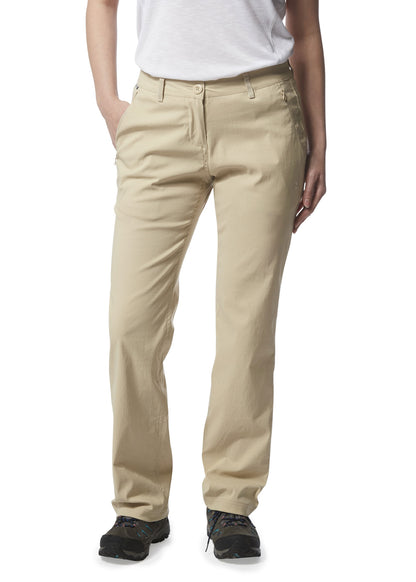 Craghoppers  Ladies Kiwi Pro Trousers in Desert Sand