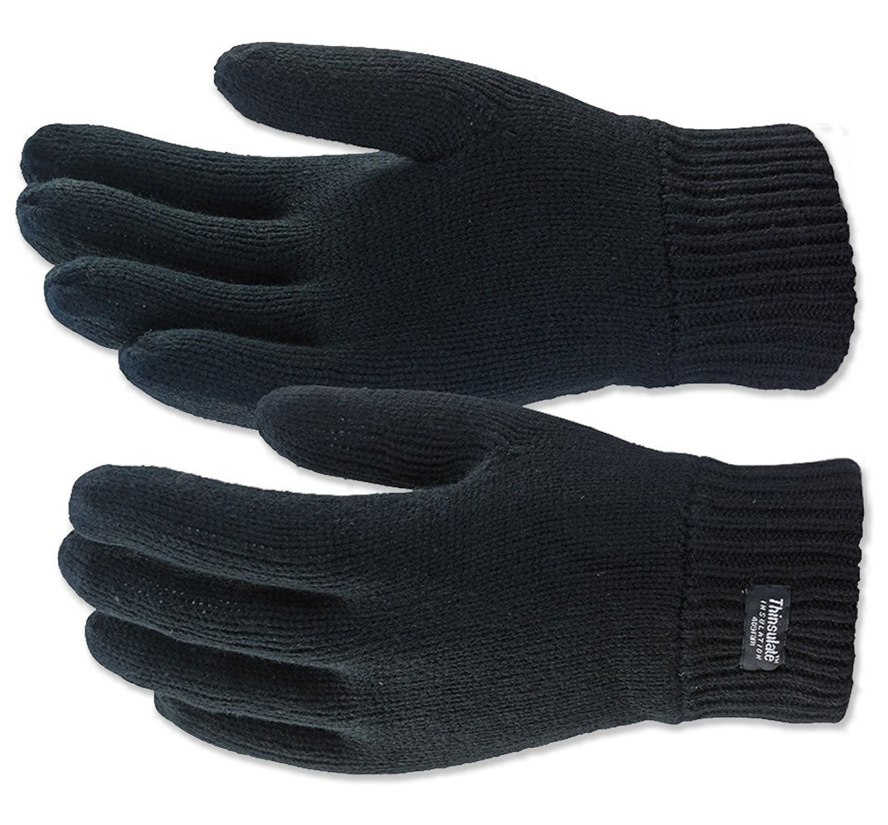 Knitted Gloves with Thinsulate Lining